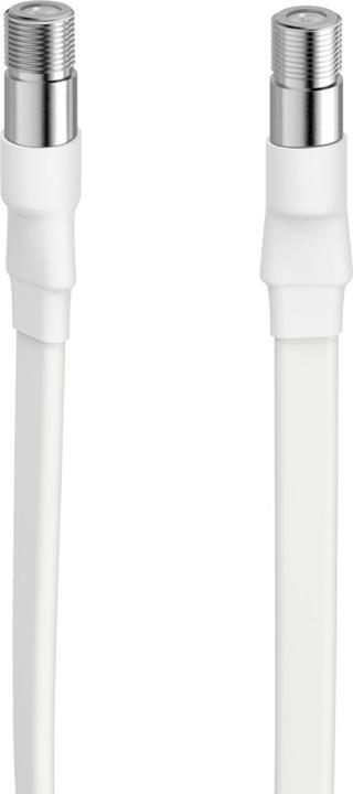 Hama Fensterdurchführung, F-Kupplung - F-Kupplung (75 dB, Fensterdurchführung)