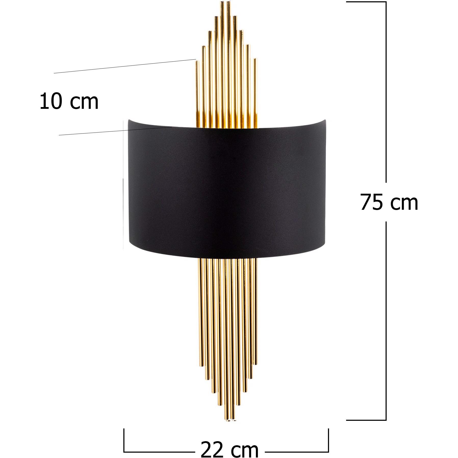 Thumbnail - Opviq, Wandleuchte + Deckenleuchte, Karter (E27)