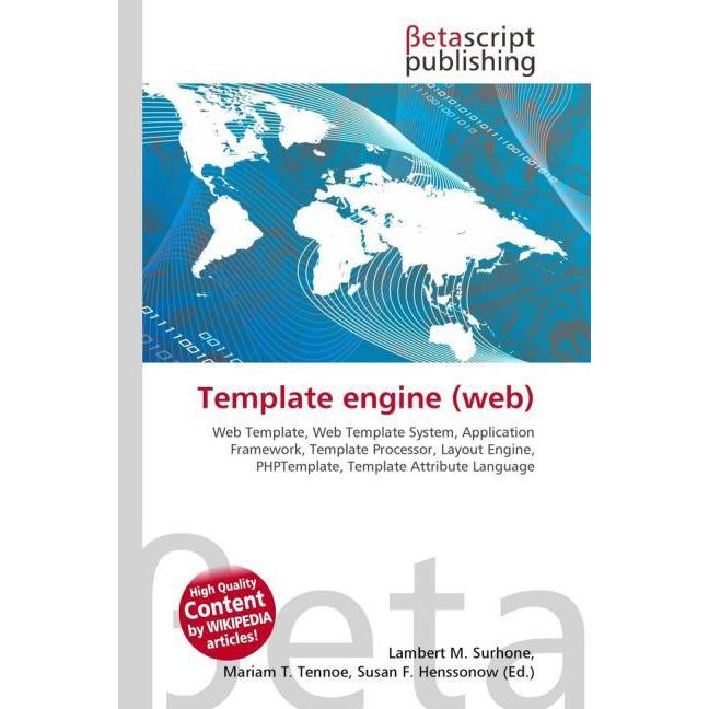 Template engine (web), Fachbücher von Miriam T. Timpledon, Susan F. Marseken, Lambert M. Surhone