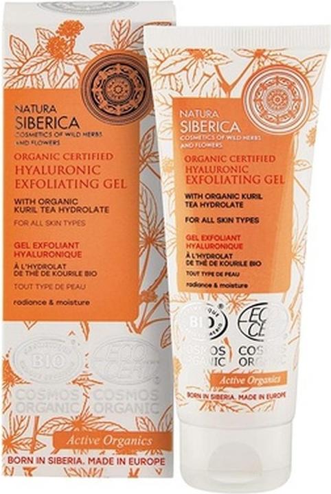 Produktbild Natura Siberica Bio-zertifiziertes Hyaluron-Peeling-Gel für alle Hauttypen, 75 ml (Reinigungspeeling, 75 ml)