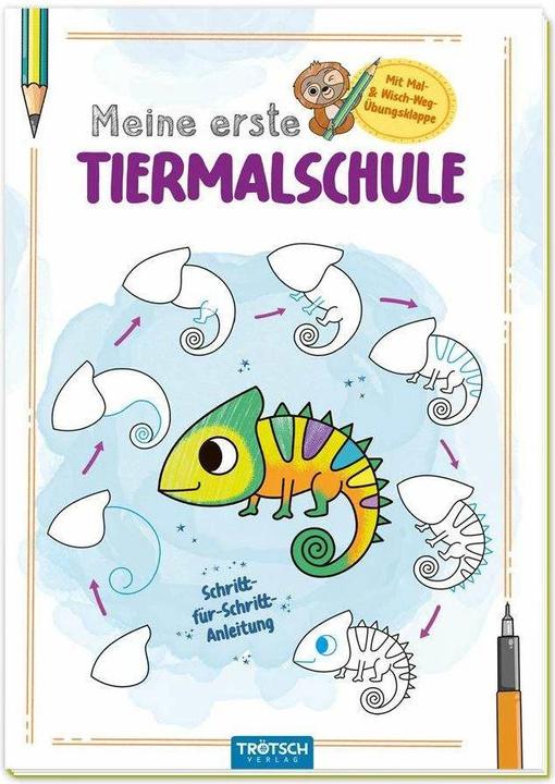 Immagine prodotto Libro da colorare La mia prima scuola di animali da colorare Camaleonte