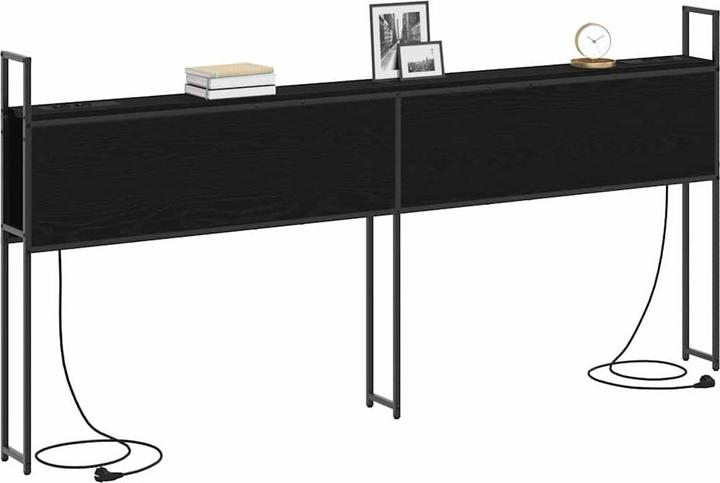 Actual product image vidaXL Storage space headboard (15 x 15 x 98 cm)