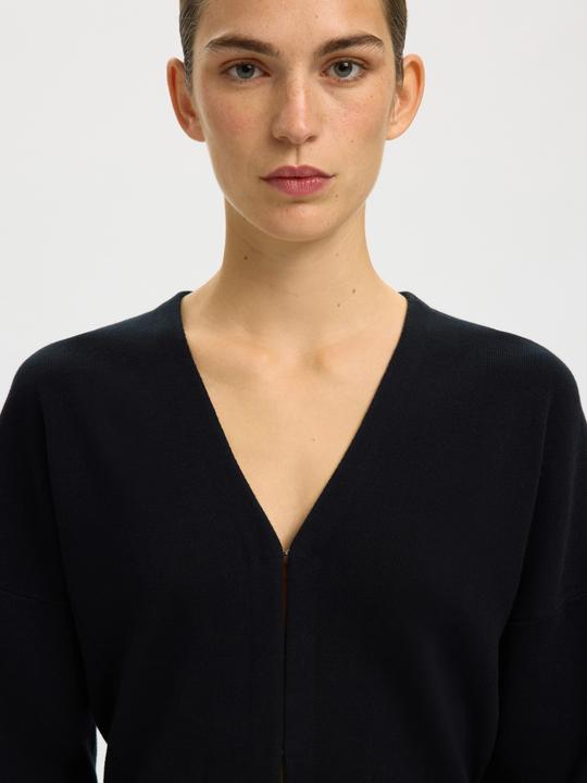 Actual product image Selected Baumwoll Strickjacke (L)