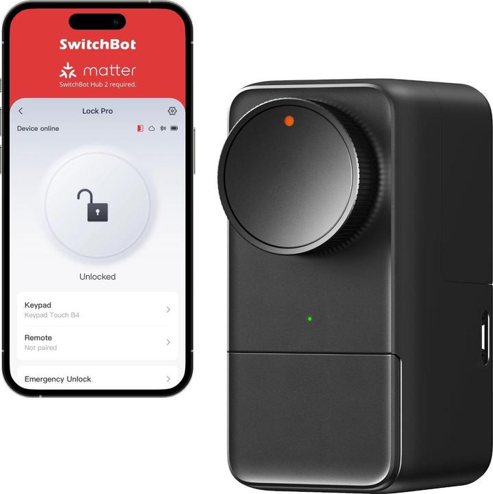 Productafbeelding SwitchBot Smart Lock Pro (Smartphone)