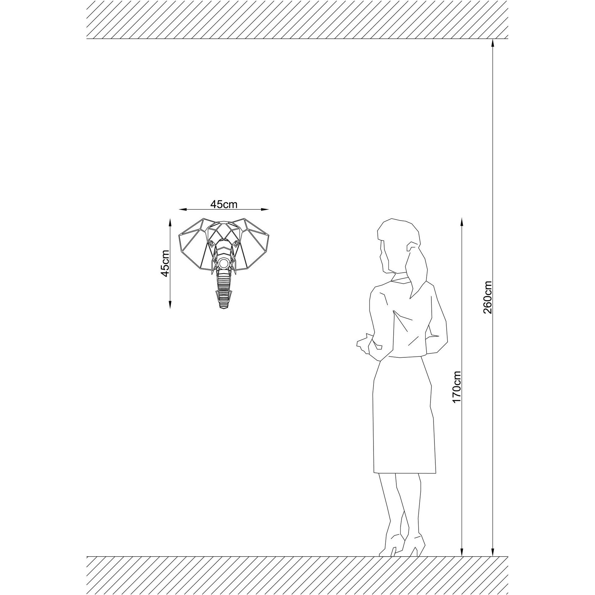 Thumbnail - Opviq, Wandleuchte + Deckenleuchte, Brecken (E27)