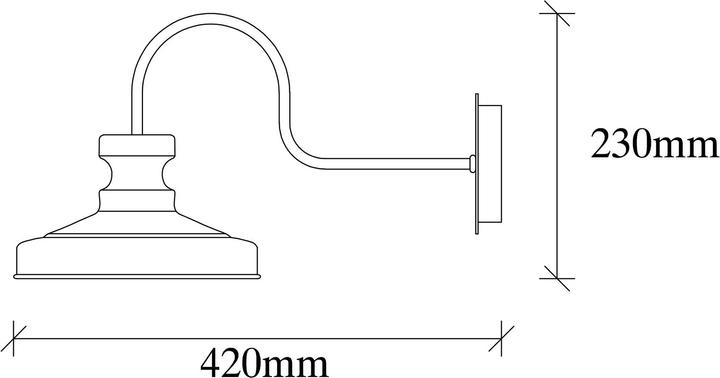 Actual product image Opviq Meredith (E27)
