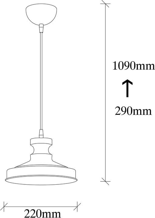 Actual product image Opviq Meredith (E27)
