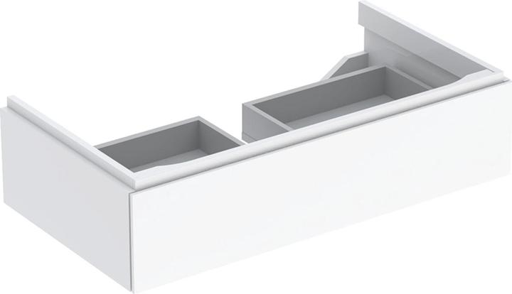 Geberit Waschtischunterschrank Xeno wei hochglanz 1 Auszug fr 90 cm 500508011 (88 x 46 x 22 cm)