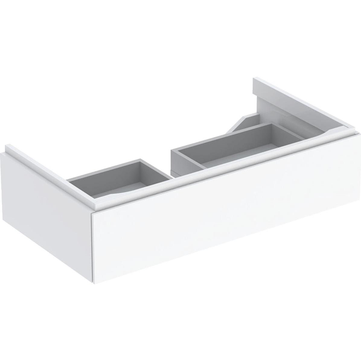 Geberit, Waschbeckenunterschrank, Waschtischunterschrank Xeno wei hochglanz 1 Auszug fr 90 cm 500508011 (88 x 46 x 22 cm...