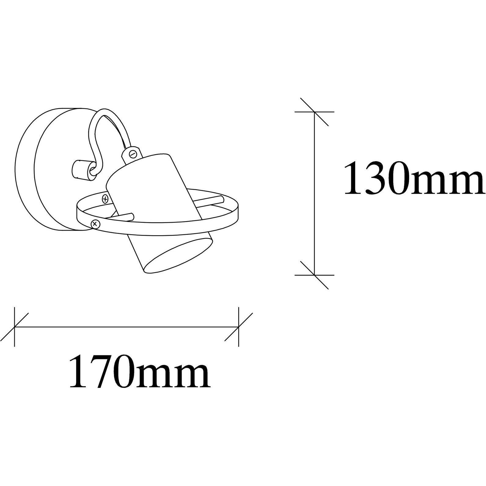Thumbnail - Opviq, Wandleuchte + Deckenleuchte, Iris (E27)