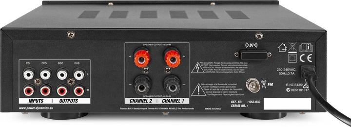Immagine prodotto Power Dynamics Amplificatore Pro PV220BT (Amplificatore)