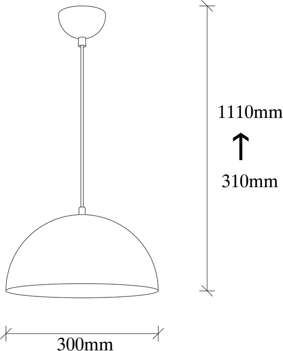 Actual product image Opviq Maleah (E27)
