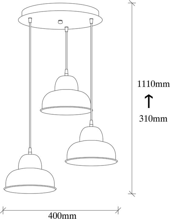Actual product image Opviq Meredith (E27)