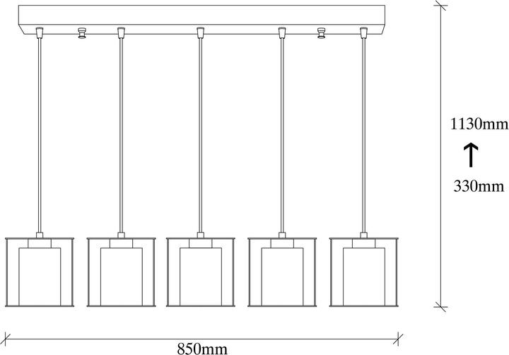 Actual product image Opviq Meredith (E27)