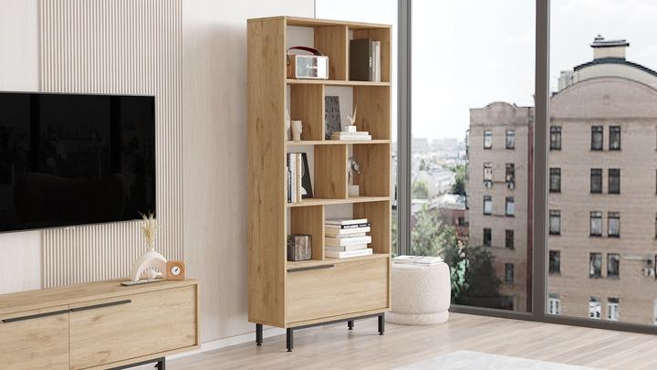 Immagine prodotto Skye Decor Bookshelf (83.90 x 29.50 x 175.60 cm)