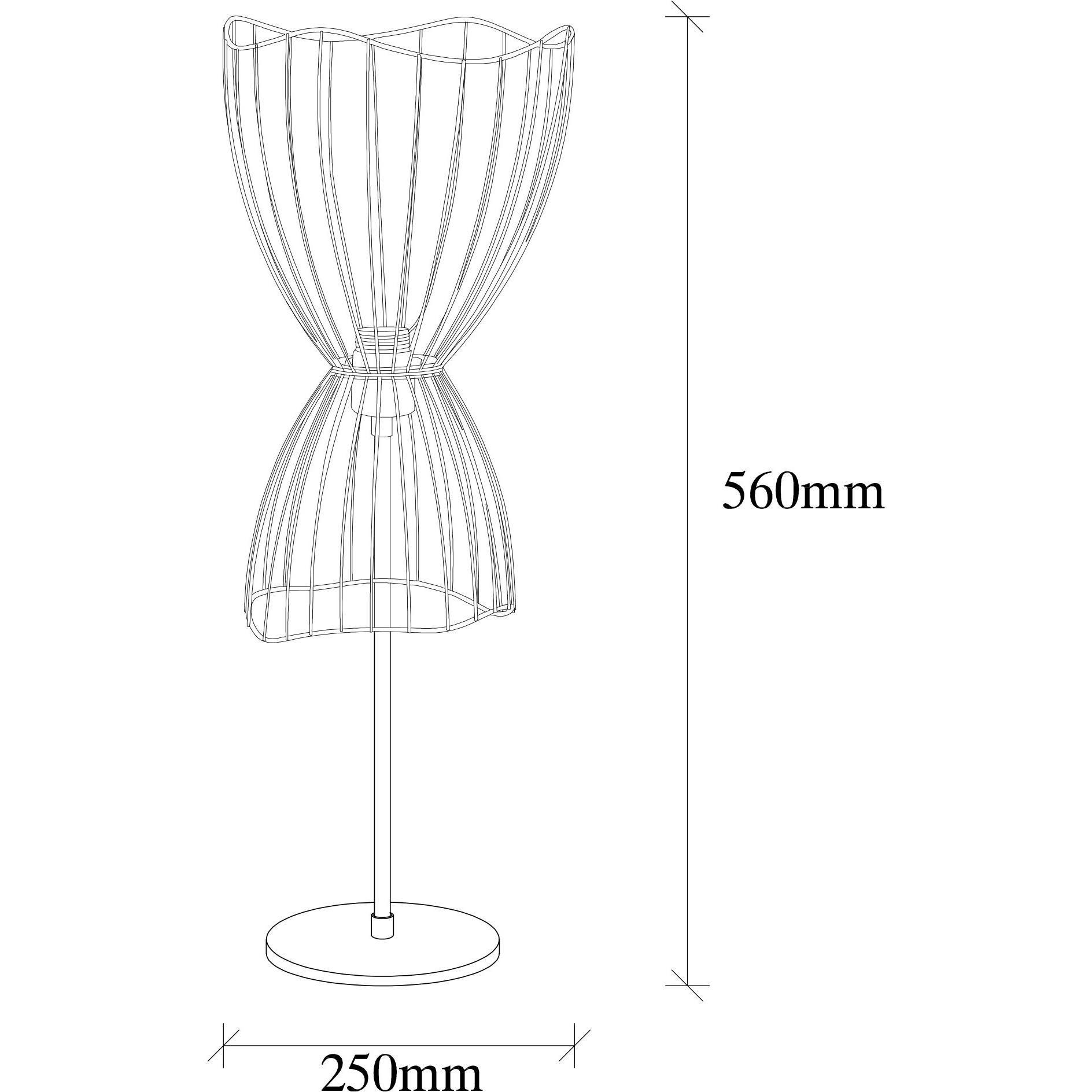 Thumbnail - Opviq, Tischlampe, Cannon (E27)