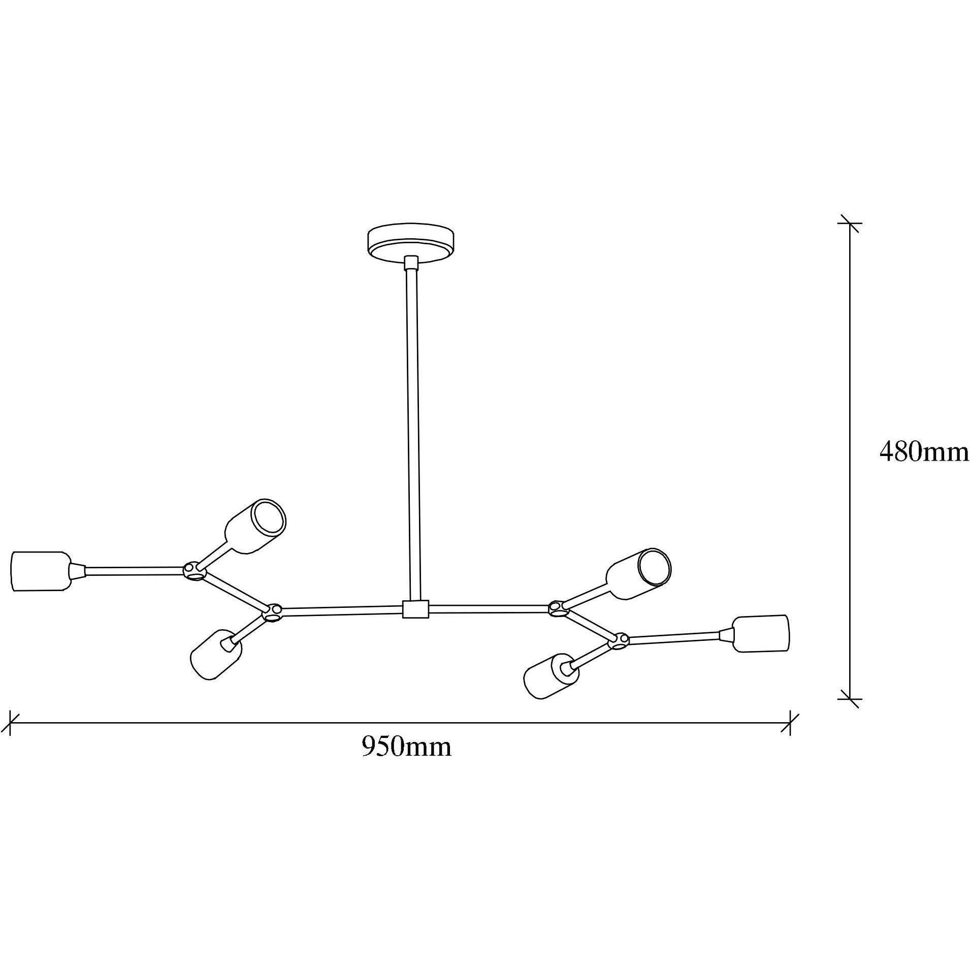Thumbnail - Opviq, Pendelleuchte, Kimora (E27)