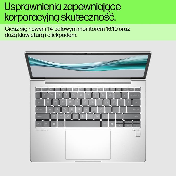 Actual product image HP EliteBook 640 G11 (14", 512 GB, 16 GB, Eng. Int., Intel Core Ultra 5 135U)