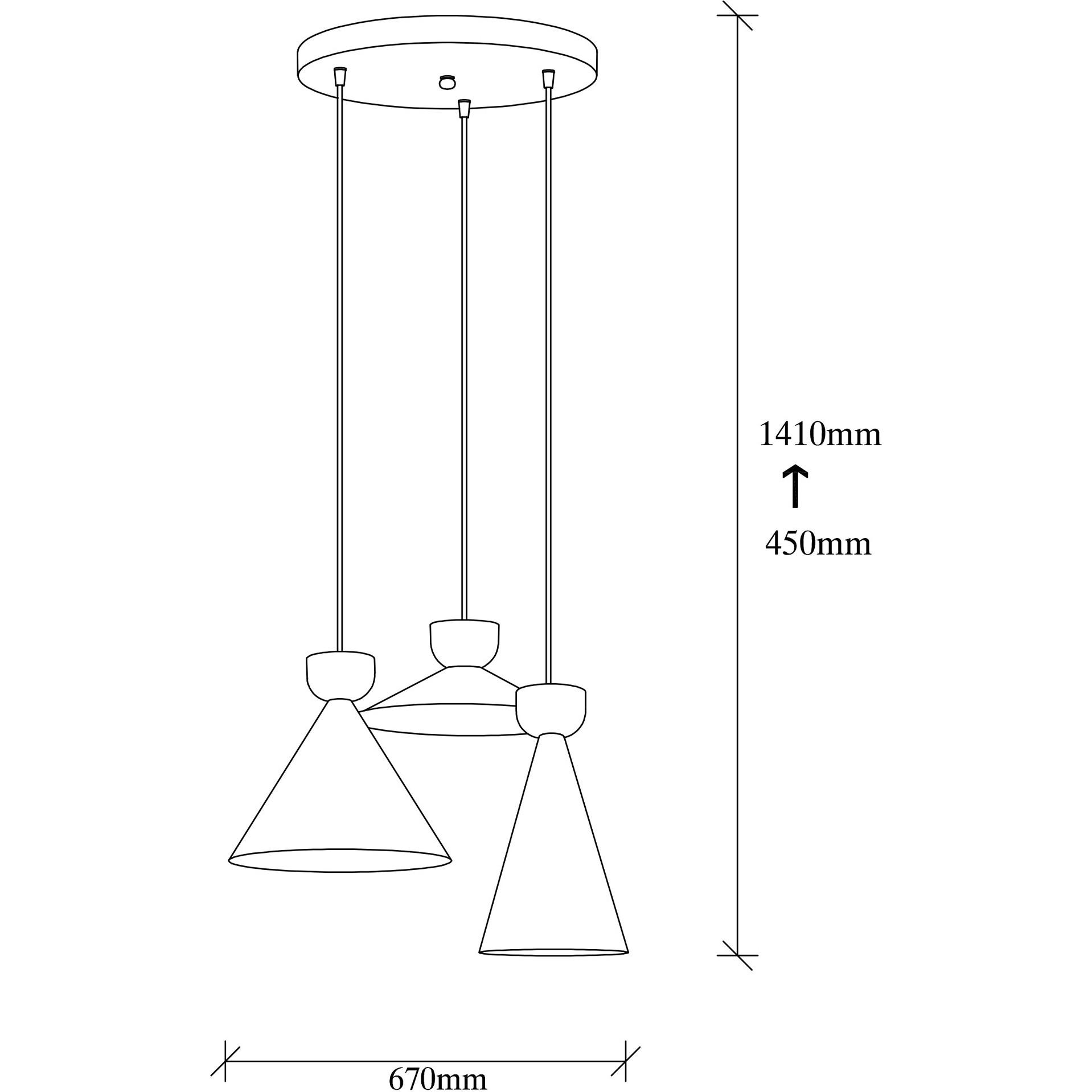 Thumbnail - Opviq, Pendelleuchte, Willa (E27)