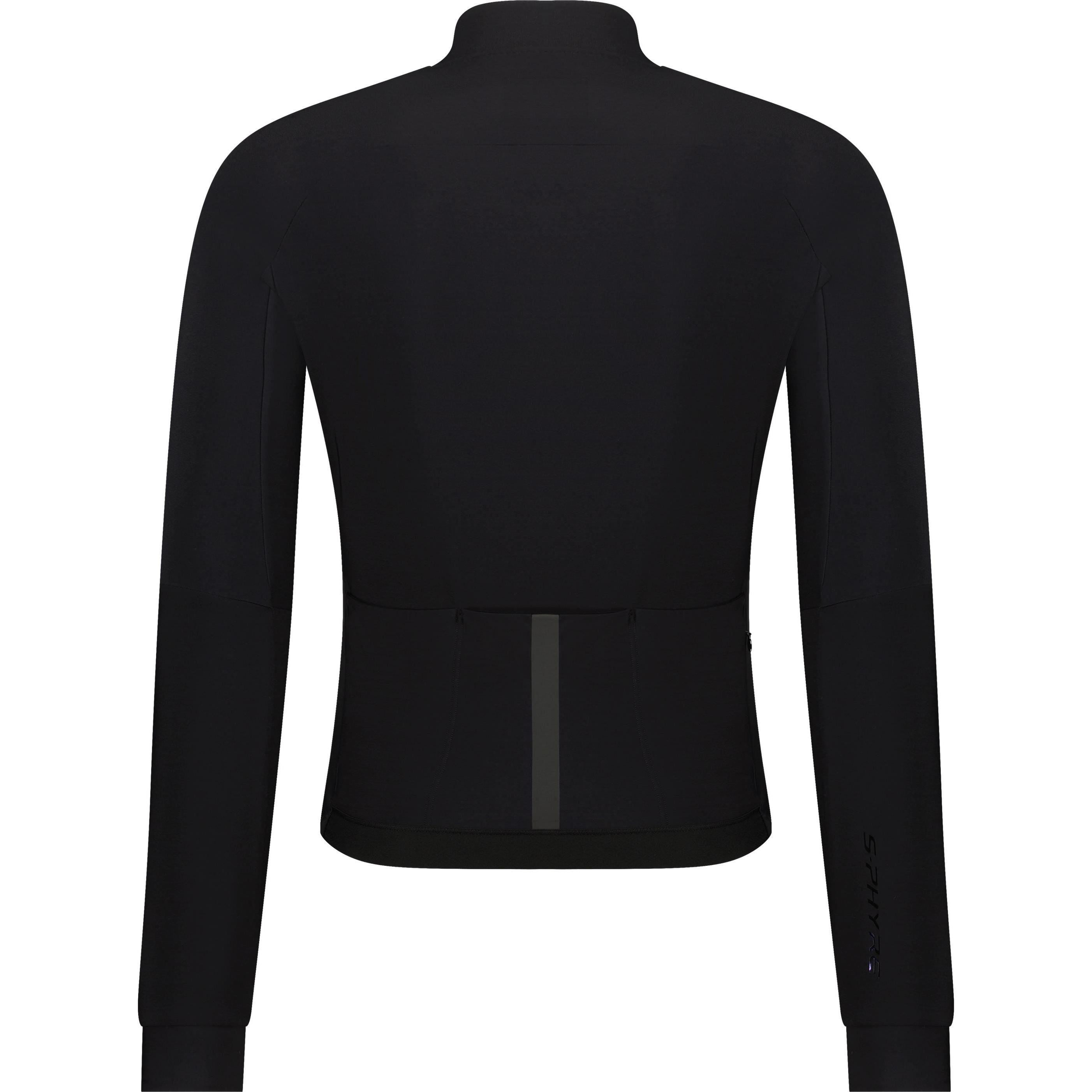 Thumbnail - Shimano, Herren, Velotrikot, S-Phyre Long Sleeve Thermal Jersey Black L (L), Schwarz, L