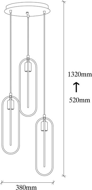 Actual product image Opviq Nilo (E27)