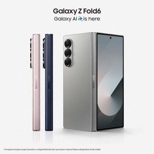 Immagine prodotto Samsung Galaxy Z Fold6 (1000 GB, Blu marino, 7.60", Doppia SIM, 5G)