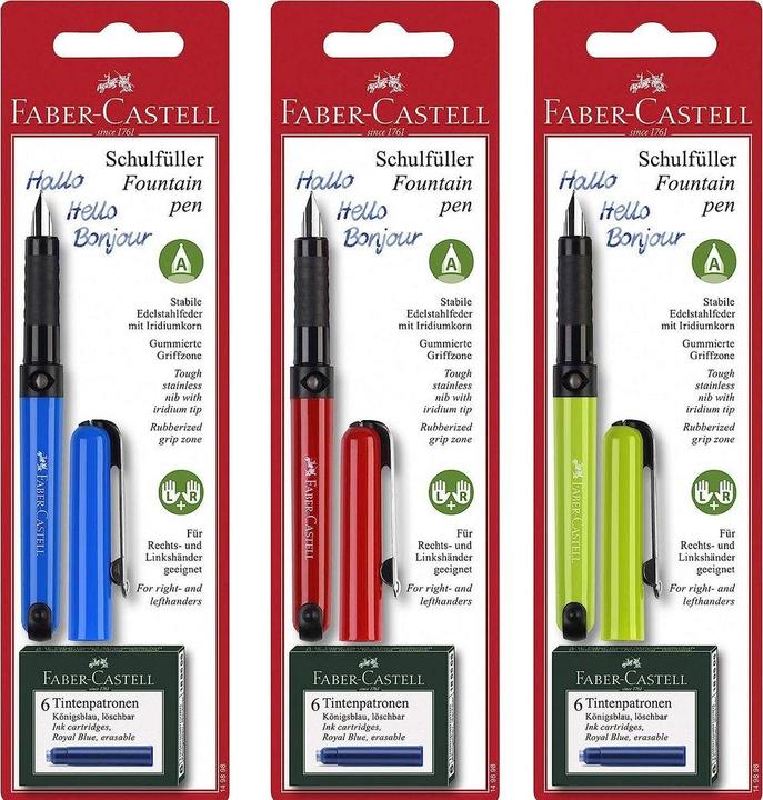 Produktbild Faber-Castell Füllhalter 149898 blau (1x)