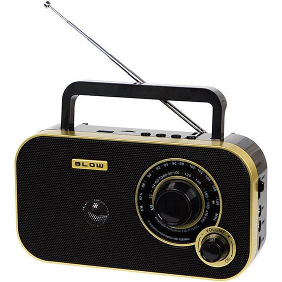 Blow Tragbares analoges Radio 77-542# (AM, FM), Radio, Oro, Nero