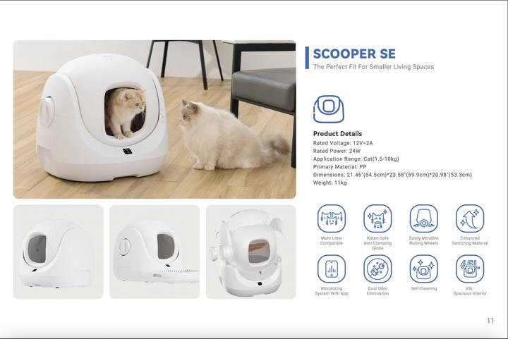 Produktbild Catlink Scooper BayMax SE (Selbstreinigendes Katzenklo)