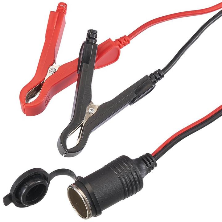 Actual product image Ective Crocodile clips on on-board power socket 3M