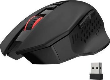 Produktbild Redragon M656 Gainer Wireless Gaming Maus schwarz/rot (Kabellos)