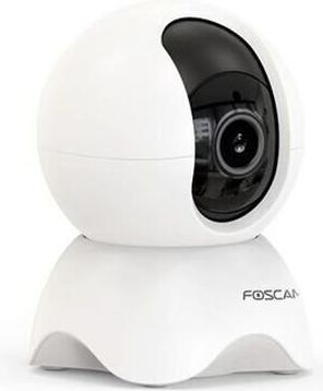 Actual product image Foscam X5 - Beveiligingscameras - 5 MP - Pan&tilt - Binnencamera - Babyfoon - Persoonsdetectie - Wit (2560 x 1920 pixels)