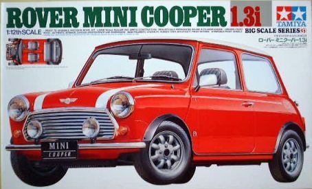 Actual product image Tamiya Mini Cooper 1:12