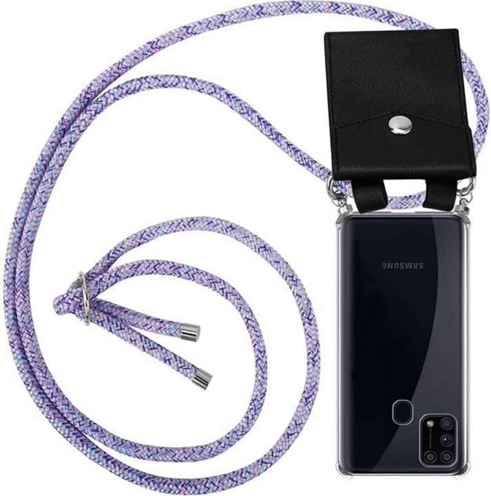 Produktbild Cadorabo TPU Handy Kette SILBER Cover