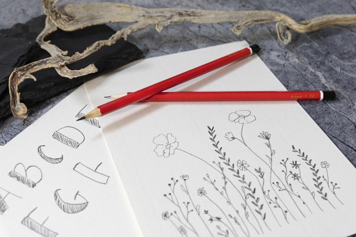 Image du produit Idena Crayon HB 4 pièces FSC100%. (HB, 4 x)