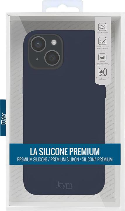 Image du produit Jaym Housse en silicone premium, série bleue (Apple iPhone 15 Plus)