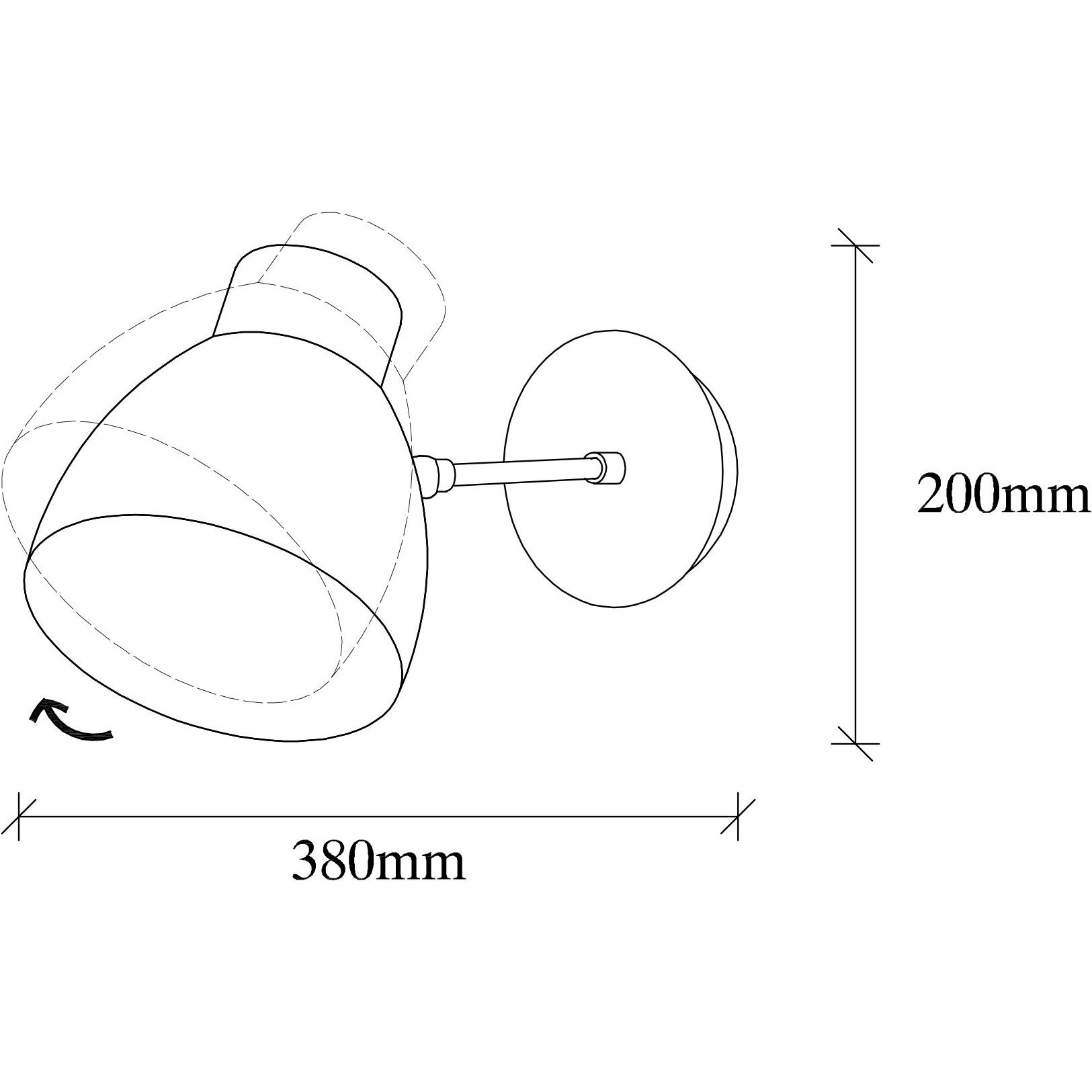 Thumbnail - Opviq, Wandleuchte + Deckenleuchte, Cora (E27)