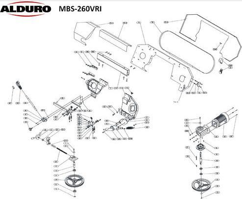 Image du produit Alduro Bras de ponçage complet BS-100+