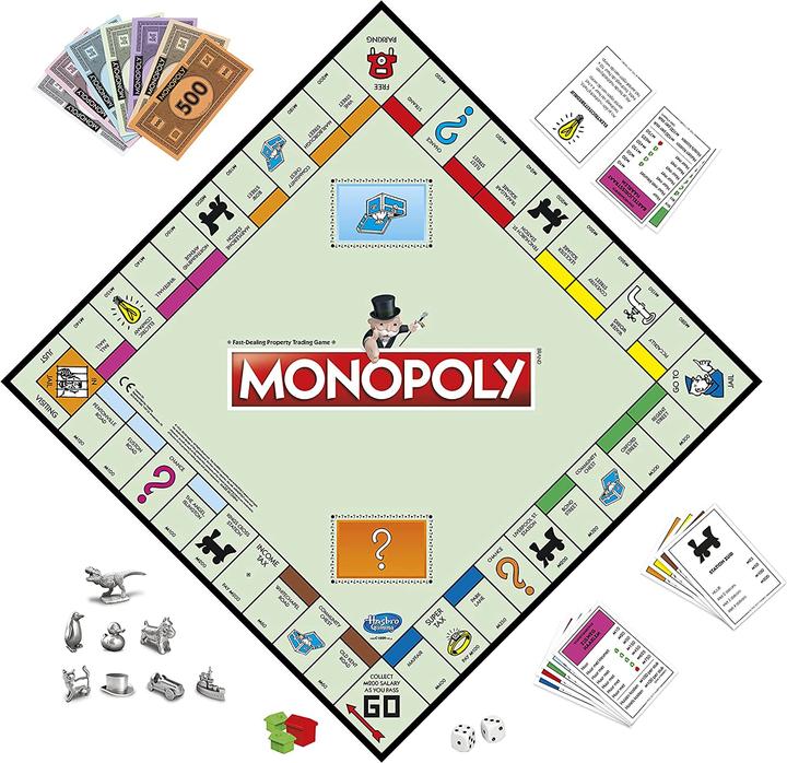 Actual product image Hasbro Gaming Monopoly Classic (Nederland) (Dutch)