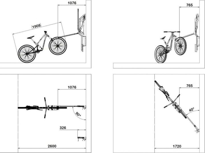 Actual product image OK-Line E-BIKE LIFT bicycle suspension system
