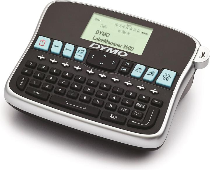 Produktbild Dymo LabelManager 360D 6/9/12/19 mm -Bänder Qwertz EU