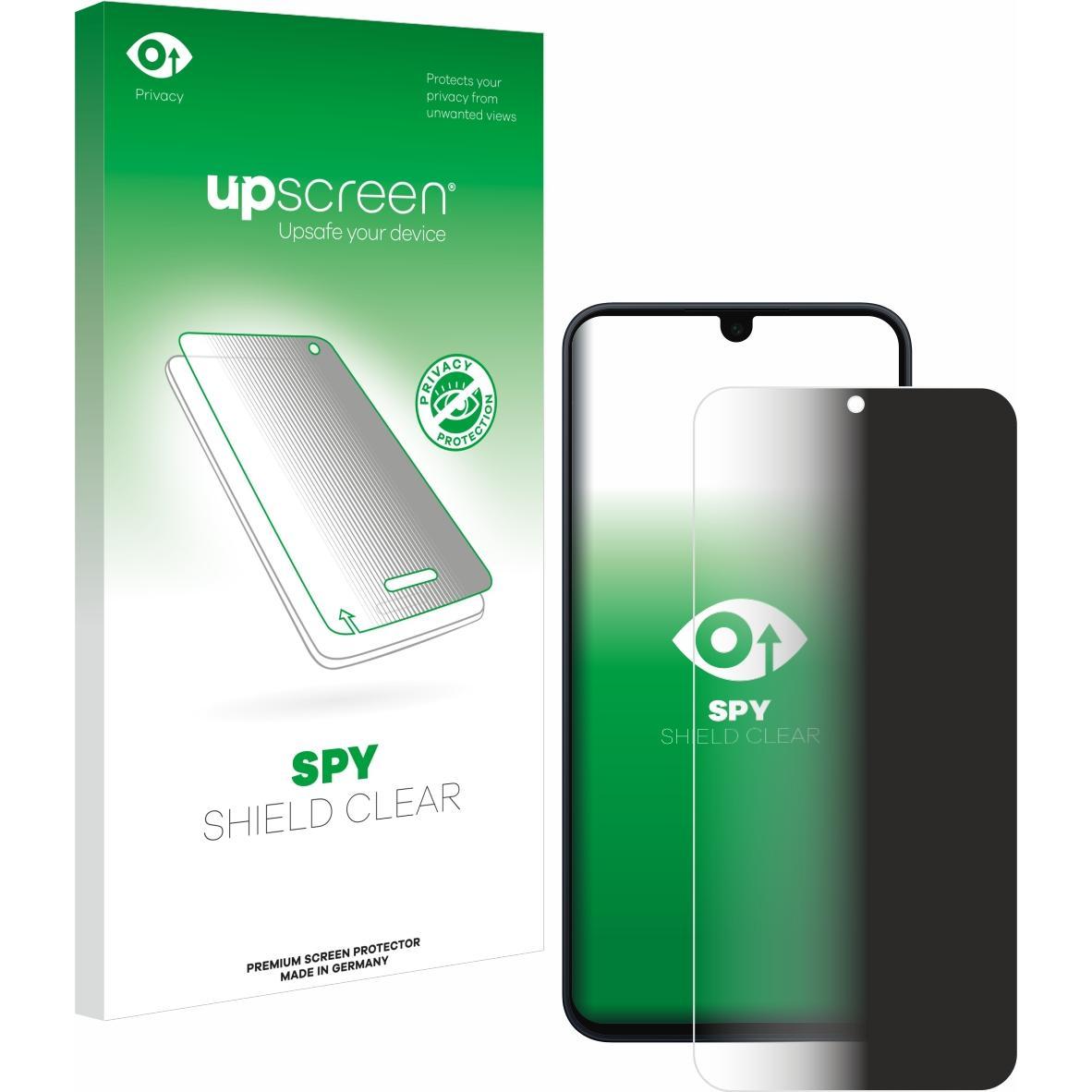 upscreen Sichtschutzfolie Anti-Spy Privacy Folie Blaulicht-Schutz (1 Stück, Samsung Galaxy A16), Smartphone Schutzfolie,...