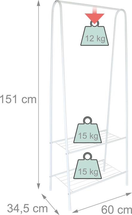 Produktbild Relaxdays Kleiderständer