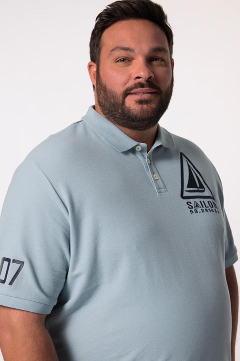 Produktbild Men+ Poloshirt Bauchfit, Halbarm, Piqué, Prints (XXL)