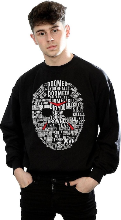 Image du produit Absolute Cult - Sweat JASON TEXT MASK - Homme (M)