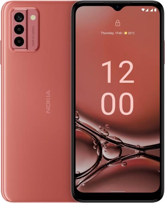 Nokia G22 (256 Go, Pêche, 6.50", Double SIM, 4G)