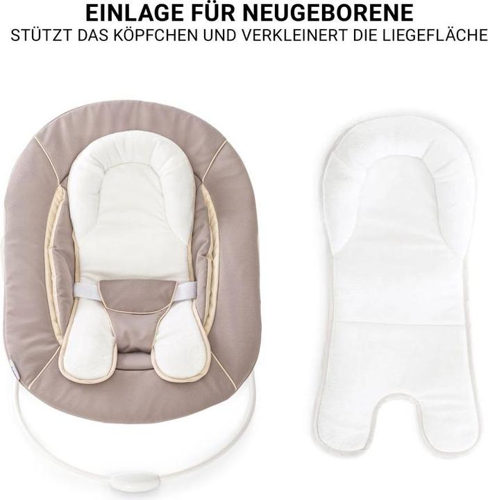 Produktbild Hauck Hochstühle Beta Plus Natural 5-tlg. Newborn-Set - Hochstuhl + (Hochstuhl, Treppenhochstuhl)