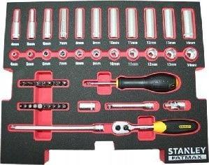 Actual product image Stanley Socket set T-STAK 1/4 insert, 48 pieces
