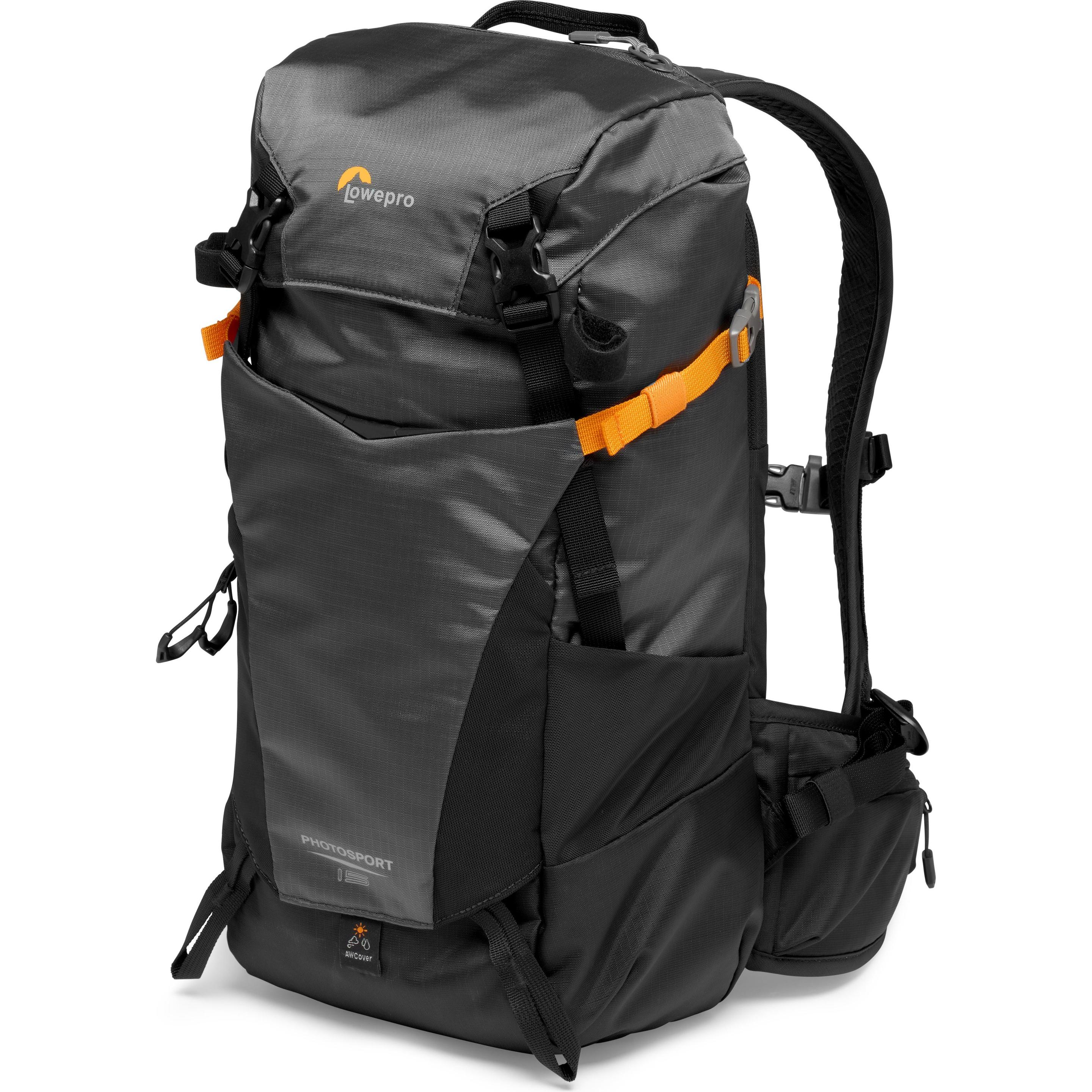 Lowepro Rucksack Photo Sport BP 15L AW III grau (Fotorucksack, 15 l), Kameratasche, Grau