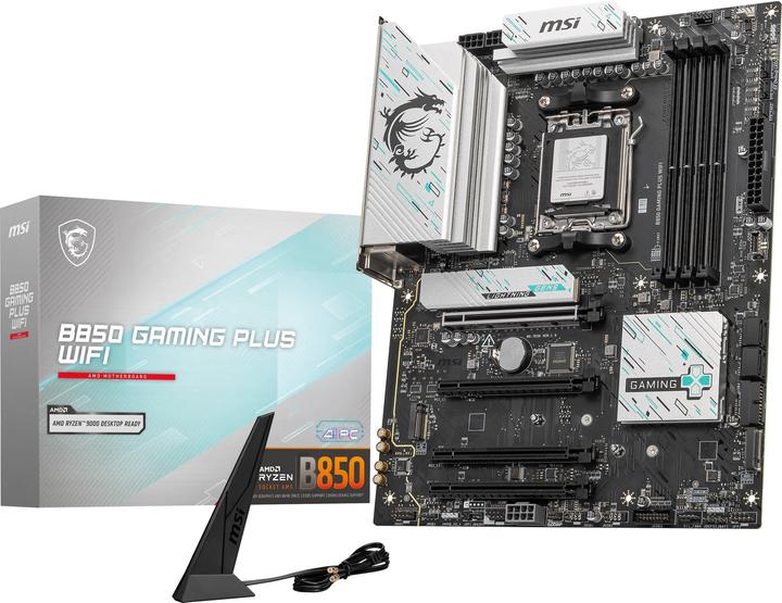 Image du produit MSI B850 GAMING PLUS WIFI (AMD B850, ATX)